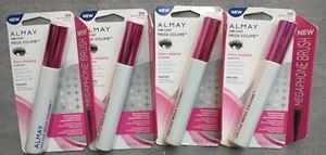 4er Pack Almay One Coat Mega Volume Mascara, 010 Blackest Black Neu - Bild 1 von 1