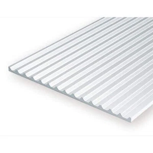 Evergreen 04544 Styrene Board And Batten Sheet 0.125 x 6 x 12in / 3.2mm x 15cm x - Picture 1 of 3