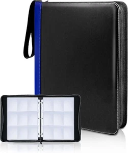720 Taschen Toploader Ordner halten Toploader 3 Ringe doppelseitige Aufbewahrung Neu - Bild 1 von 8