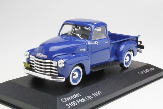 1/43 CHEVROLET 3100 PICKUP 1950 WHITEBOX WB081-196467 RARE - Immagine 1 di 1