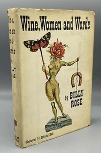 Billy Rose, Salvador Dali / Wine Women and Words Signed 1st Edition 1948 - Picture 1 of 4