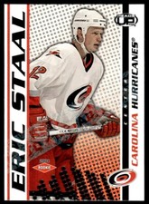 2003-04 Pacific Heads Up Hobby LTD Eric Staal Carolina Hurricanes #106 R50
