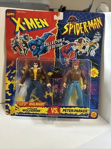 1994 Marvel Collectors Edition Wolverine Vs. Spiderman Walmart EXCLUSIVE Sealed - Picture 1 of 14