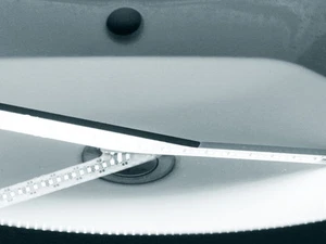 LED Leiste, wasserfest ip68 Alu 1m 192 SMD LEDs 12V in kaltweiss  12W - Bild 1 von 10