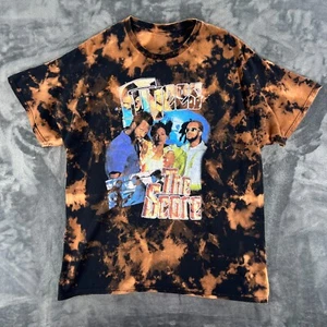 Fugees The Score T Shirt Men XL 1 of 1 Reverse Bleached Vintage Band T Shirt Rap - Picture 1 of 8