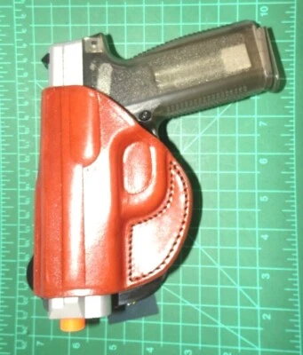 Tagua PD3R-1153 LH Rotating Paddle Leather Holster Kahr P40 P9 PM40 PM9 CW40 CW9 - Image 1 of 4