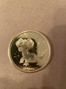 Medallón de 2 monedas Disney 50 aniversario Bruni de Frozen - Imagen 1 de 2