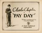 Pay Day Poster Lobby Card Charlie Chaplin 1922 Old Movie Photo