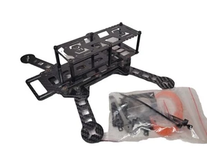 Drone Frame Kit Carbon Fiber & Aluminum Additional Pieces Quadcopter Assembled - Picture 1 of 8