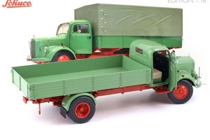 1950 Mercedes Benz L3500 Transport Truck, By Schuco Germany, 1/18, New Sealed. - Picture 1 of 16