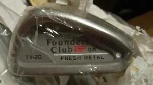 = Golden Goodie from 1990-93 Founders Club TV-2G 3-SW RH-S Grey Graphite 540 - Picture 1 of 19