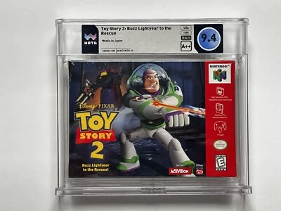 Toy Story 2 Buzz Lightyear to the Rescue Nintendo 64 N64 Sealed WATA 9.4 A++ - Image 1 of 2