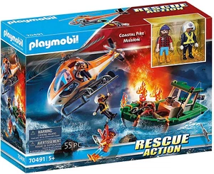 PLAYMOBIL Rescue Action 70491 - Coastal Fire Mission - Bild 1 von 5