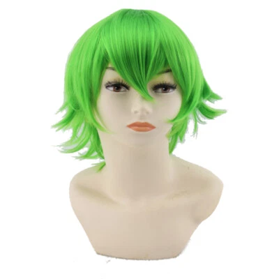 Sexy Short Hair Full Wigs Multi-color Cosplay Costume Fashion Anime Party Hair - Image 1 of 2