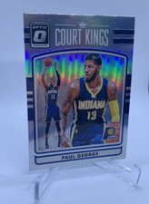 2016-17 Panini Donruss Optic Court Kings Holo Silver Prizm Paul George #10