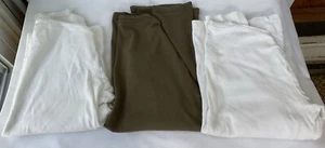 Lot of 3 Uniqlo Men's Green/White T-shirts Size Medium/Small - Picture 1 of 13