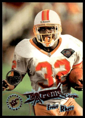 1995 Stadium Club #x209 Errict Rhett Members Only Tampa Bay Buccaneers - Image 1 of 2