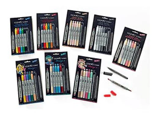 Copic Ciao 5+1 Marker Set - Wählen Sie helle Farbtöne Pastellhaut grau Manga Stempel - Bild 1 von 1