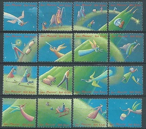 2001 SAN MARINO NATALE DA FOGLIETTO MNH ** - ED - Picture 1 of 1