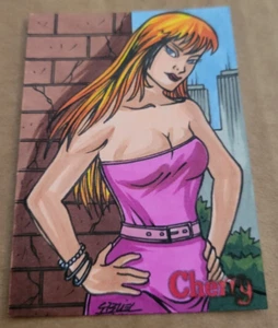 Tarjeta de boceto 5finity 2023 Cherry Delite de Ulises Gabriel DULCE tarjeta B 1 de 30 - Imagen 1 de 3