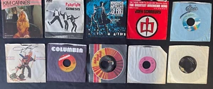 ORIGINAL 70's 80's 45 RPM VINYL==MEGA STAR HITS==MUST SEE==( 10 ALBUM LOT #6 ) - Picture 1 of 11
