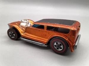 VINTAGE HOT WHEELS REDLINE "THE DEMON" ORANGE, RARE DARK INTERIOR 1969 - Picture 1 of 7