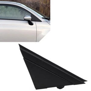 Right Door Mirror Flag Cover Molding 1SJ85KX7AA Matte Black For Fiat 500 2012-19 - Picture 1 of 8