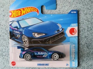 Hot Wheels H5B 048 SUBARU BRZ blue 2025 48/250 CaseB New to mainline 2025 - Picture 1 of 2