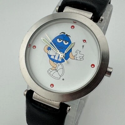 Reloj De Colección M&M by Jorg Gris Cuarzo Unisex Cuero Plateado Japón Analógico Batería Nueva Foto 1 de 4