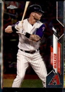 2020 Topps Chrome Baseball #27 Christian Walker Arizona Diamondbacks - Picture 1 of 2