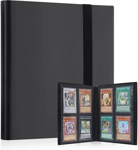 Lictin Pocket Trading Card Shell Photo Album Game Collection Book 176 Pockets - Foto 1 di 3