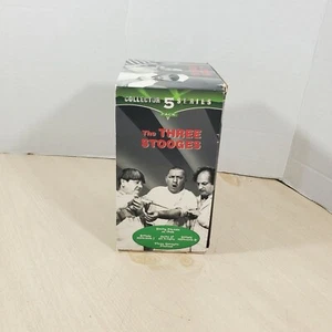 Vintage The Three Stooges Collector Series 5 Pack VHS Taps Larry Curly Moe - Picture 1 of 8