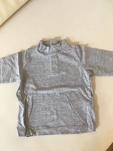 Jungen Sweatshirt Gr. 67 grau Pullover von vertbaudet - Bild 1 von 2