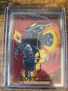 2024 Marvel Masterpieces '92 Platinum Ghost Rider #37 - Picture 1 of 2