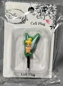 DISNEY TINKERBELL CELL PHONE CHARM/JACK PLUG HOT TOPIC EXCLUSIVE! - Picture 1 of 2