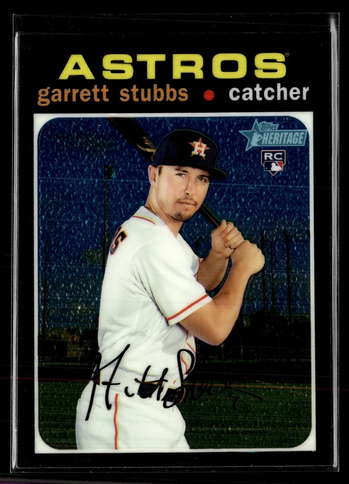 2020 HERITAGE CHROME /999 ROOKIE GARRETT STUBBS ASTROS - Image 1 of 1