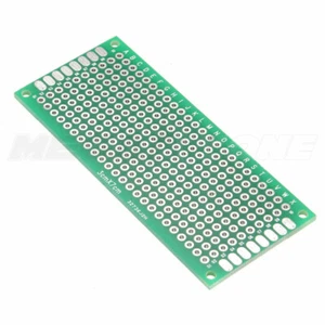 3x7 cm Double Sided DIY Prototyping Circuit Breadboard PCB Arduino - USA SELLER! - Picture 1 of 6
