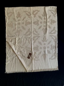 Cecchi e Cecchi tan/neutral cashmere/fine wool scarf/shawl-29”X74” - Picture 1 of 3