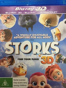 STORKS (2016) - 3D BLURAY + BLURAY Excellent Condition! All Region - Imagen 1 de 2