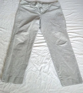 Old Navy Chino High Rise Pixie Ankle Never Fade Grey Women’s Size 16 - Picture 1 of 6