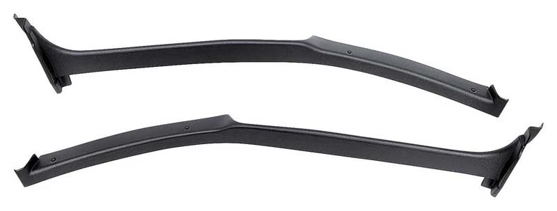 1978-87 Buick Regal; "B" Pillar Trim Molding; Pair; Black - Image 1 of 1