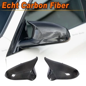 Carbon Spiegelkappen Außenspiegel Gehäuse Passt für BMW F80 M3 F82 F83 M4 F87 M2 - Bild 1 von 12