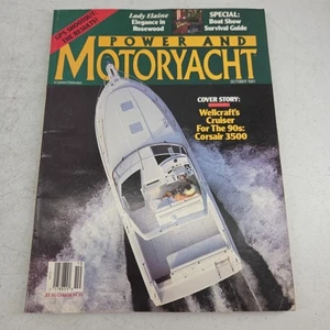Power & Motoryacht Magazine October 1991 Boat Show Survival Guide Wellcraft - Picture 1 of 9
