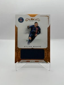 Kylian Mbappe 2024 Topps Premium PSG Patch Match Worn /25 - Picture 1 of 3