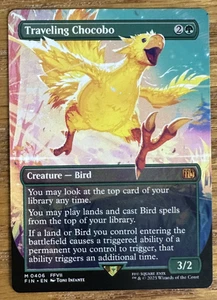 Magic The Gathering Final Fantasy, Traveling Chocobo - Borderless - Imagen 1 de 1