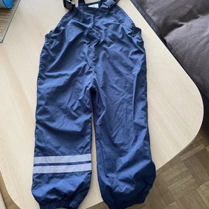 Buddel Regen Matsch Hose Gr. 104 , blau mit Reflektor, - Bild 1 von 6