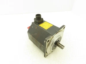 Fanuc A06B-0034-B075  AC Servo Motor 0.9kW 199V 3PH 2000 RPM - Picture 1 of 13