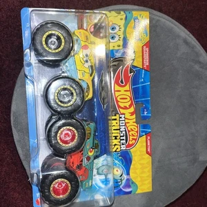 Hot Wheels Monster Trucks Demo Doubles SpongeBob und Plankton - Bild 1 von 2
