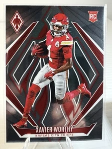 2024 Panini Phoenix Xavier Worthy #250 RC Base Rookie SP Kansas City Chiefs - Bild 1 von 2