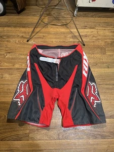 Pantaloncini Fox Racing DH Downhill Bicicletta Ciclismo 34 Mountain Bike Blitz Ventilati - Foto 1 di 13